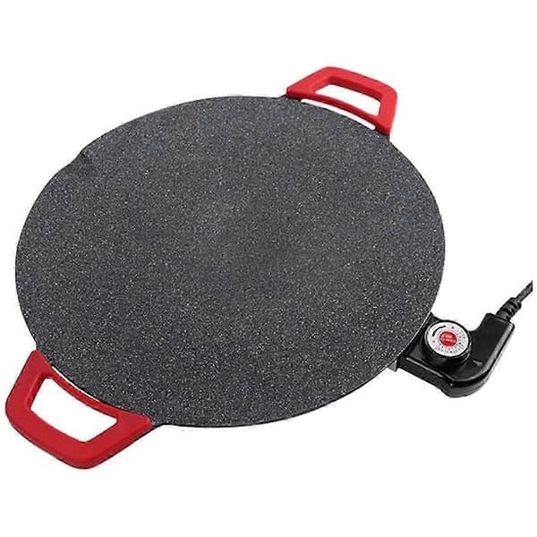 Electric Griddle - Smokeless Electric BBQ Grill with Baking Trays, Nonstick Griddle for Pancakes EU Plug