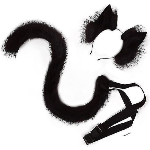 Simulering djur öra hår tillbehör gör-det-själv födelsedag huvudbonad fest mäns prestanda klä upp kvinnliga söta katt öron