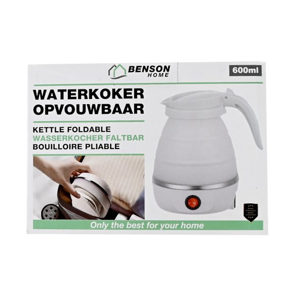 Sammenfoldelig elkedel 600 ml