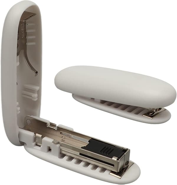 Mini Stapler, 2-15 Sheet Capacity, Portable Student Paper Stapler, Stapler for Home Office School Home, Mi