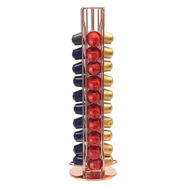 1 stk. (Sølv) Kaffekapselholder Pod Kapseldispenser
