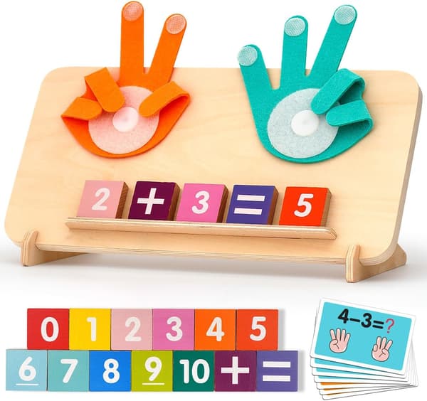 1 Abacus for Developing Cognitive Skills, Mathematical Operations, Addition, Subtraction, and Matching, Halloween, Christmas Gift