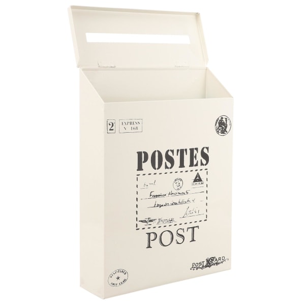 Vintage postkasse Postkasse Postkasse Veggmontert postkasse Utvendig postkasse Postkasse30x23cm 30x23cm