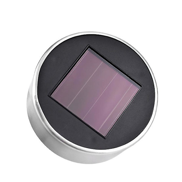 Glasmosaik LED Solcelle Græslampe Blå LED Lys Udendørs Gade Landskab Have Græslampe B