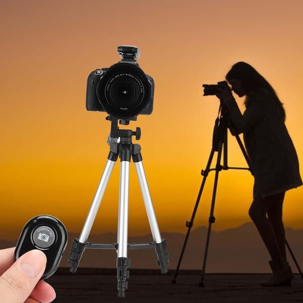 Professional Camera Tripod Remote Control Universal Flexible Selfie Stick Phone Holder Tripod