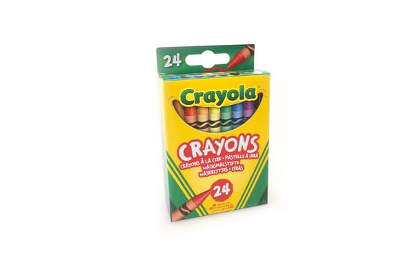 CRAYOLA Kritor, Lyse Stærke Farver, Multi, 24-pak (1-pak)