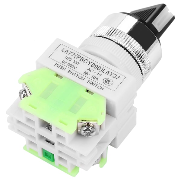 Self-locking Rotary Switch LAY37-20X31 3-Position Holder