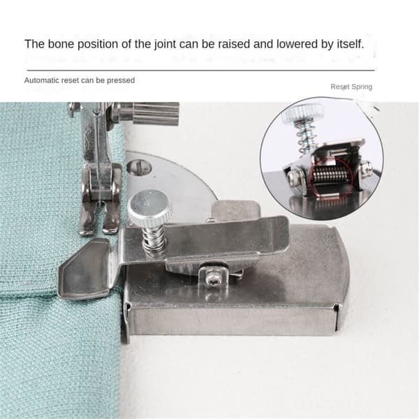 Magnetic Sewing Guide for Sewing Machine, Multifunctional Sewing Ruler for Hemming, Universal Sewing Machine Accessories (2 Pieces)