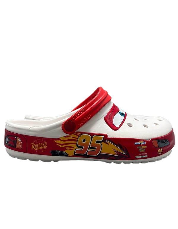 Unisex vuxen Pixar Bilar McQueen Träskor vit vit 35 white 35
