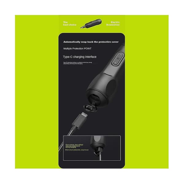 Electric Screwdriver Rechargeable Multifunctional Cordless Electric Screwdriver Automatic Electric Screwdriver - One Set