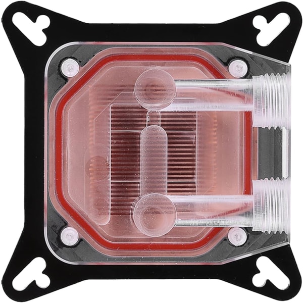 Gpu Block Gpu Water Block Koppar, Pom Cfor OMPuter Gpu Vattenkylare Kylblock Koppar Bas Pom cover med vattenväg