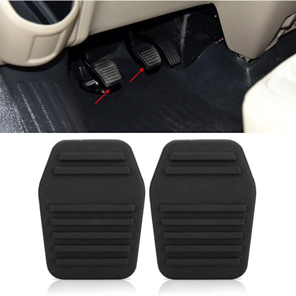 Pedalkuddar cover, ett par kopplingspedalkuddar cover för Ford Transit MK6 MK7 2000-2014