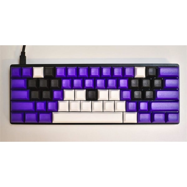 Tangentkapslar Blank PBT för switchar Gateron switchar Kailh switchar för mekaniska tangentbord (Färg: 136st)
