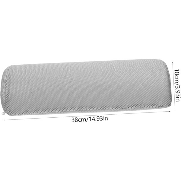 Halvrund kudde Benkudde Ryggkudde för Memory Foam Kudde Kilkudde för sovvagn Nackkudde Svankkudde Benstöd Viltmatta