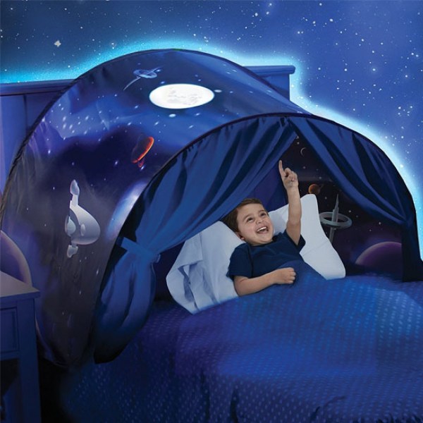 Space dream tält sänghimmel för barn