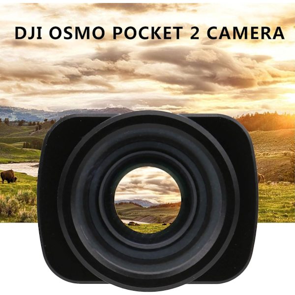 Vidvinkelobjektiv POCKET 2 Vidvinkelobjektiv Bärbar handhållen kamera Distorsionsfri vidvinkelobjektiv PRO för OSMO POCKET 2