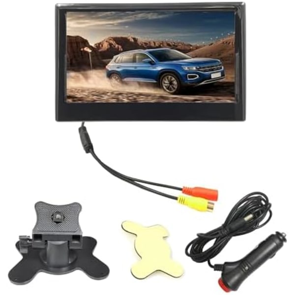 12V-24V 7-TFT-LCD-färg-HD-skärm för auto-CCTV-åkning, reservdelar för autoelektronik, tillgängliga delar