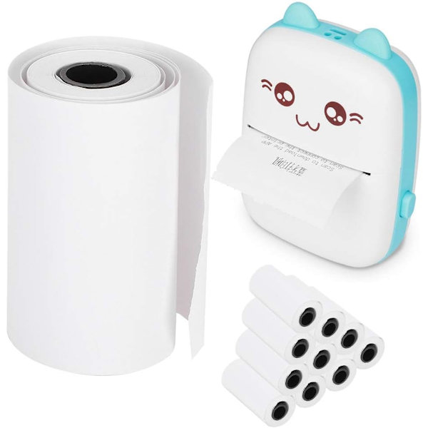 Thermal Kamera Thermal Barn Pappersrulle Refill för print Omedelbar skrivare kom skrivare Papper Skolmaterial Hantverk Photo Creator Kamera