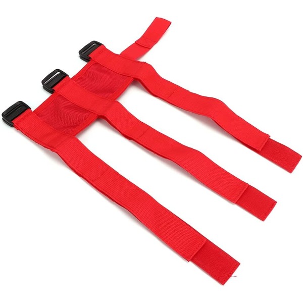 Släckarrem Släckare Fixering Polyester Oxford, Nylon Bilsläckare Fixeringshållare Bältesrem Passar till Gladiator (röd)