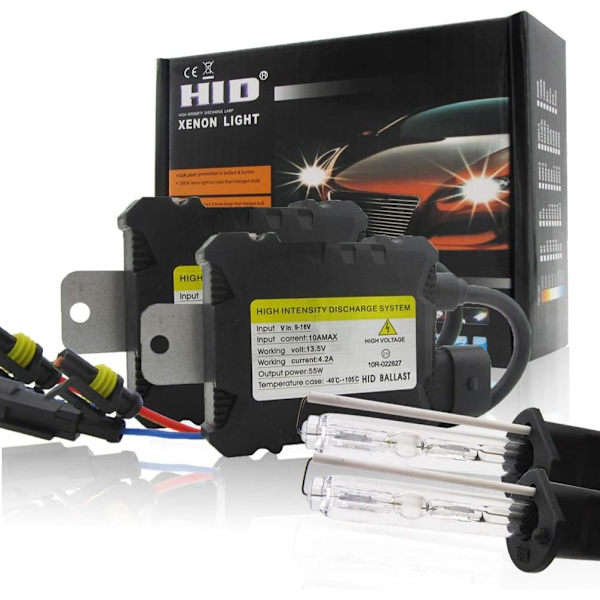 Led-ljus för bil 55W HID Xenon Strålkastare Konverteringssats Glödlampor H1 H3 H4 H7 H11 9005 9006 880/881 Led-strålkastare (Stil : 9005/HB3/H10,
