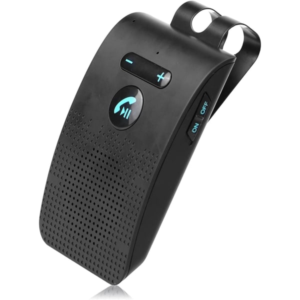 Biladapter V5.0 Bluetooth Solskyddsklämma Trådlös högtalare Musikspelare Mottagare HögtalartelefonBil Bluetooth handsfreesats Bluetooth