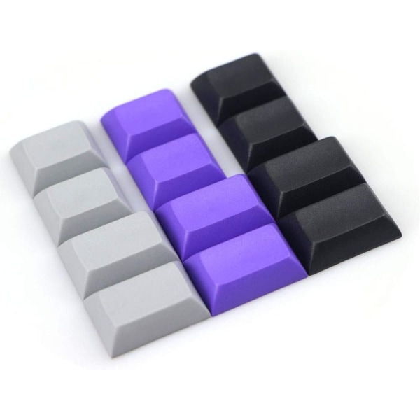 Blank Dsa Pbt Keycap 1,25U/1,5U för switchar Mekaniska tangentbordsknappar (axelkropp: 1,5 U, färg: svart)