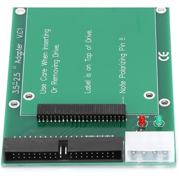 44 IDE till 40 stifts adapter PCB Adapter IDE till Pata Antibackinsert Design Widely Application Port Conversion Board för säkerhetskopiering av data