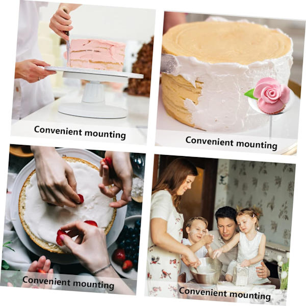 12st Monteringsspik Rostfritt stål Trim Glasyr Nagelrosa Nagelbakning Naglar för tårtor Tårtdekorering Blomma Nagel Cupcakes Metall Blomma Nagelglasyr