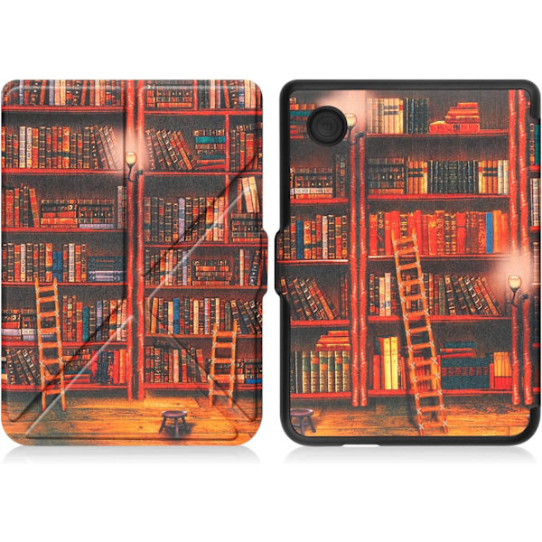 Slimshell- case för 6" Tolino Shine 4 (2022) / Kobo Clara 2E (2022) släppt, Slim Fit Stand Cover med Auto Sleep/Wake för Kobo Clara 2E 6-tums-bibliotek