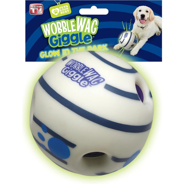 Hundtänder Rengöringsleksak Ball Interactive Pet Supplies Anti-Bet, Tristes Relief and Sound Big Dog Toy vit