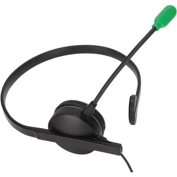 Gaming Headset One Mic Abskeen S481 Single Ear Gaming Headset 3,5 Mm Stereo Wired One Ear Headset Med Mic Och In Line Control För Ps4 For One
