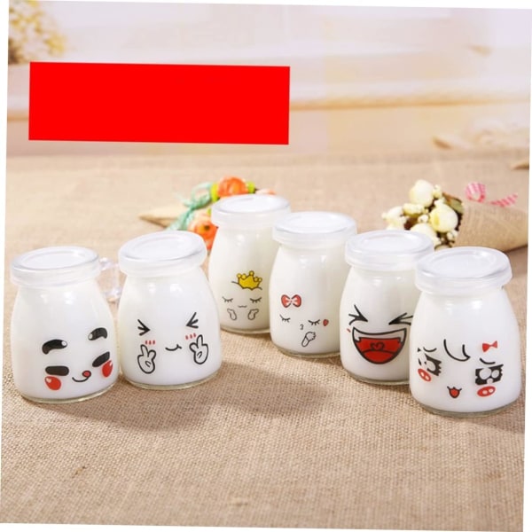 10 st Mousseburkar Yoghurtmakare Puddingkoppar Yoghurtmakareburkar Yoghurtburkar glas dessertburkar Glasyoghurtbehållare Parfaitkoppar Gelékopp