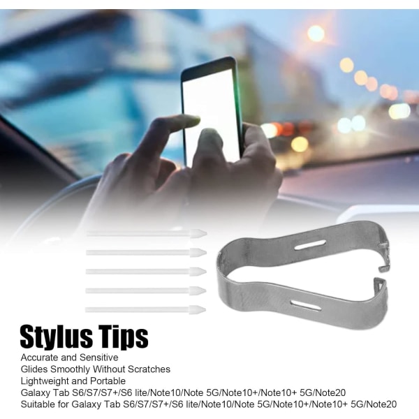 Pennspetsar Tab S7 Galaxy S6 S Lite Spetsar Soft Spets Spets S Pen Ej Pp610 Spen 5st Stylus Tips Exakta känsliga repor Anteckningsblock, anteckningsböcker och dagböcker