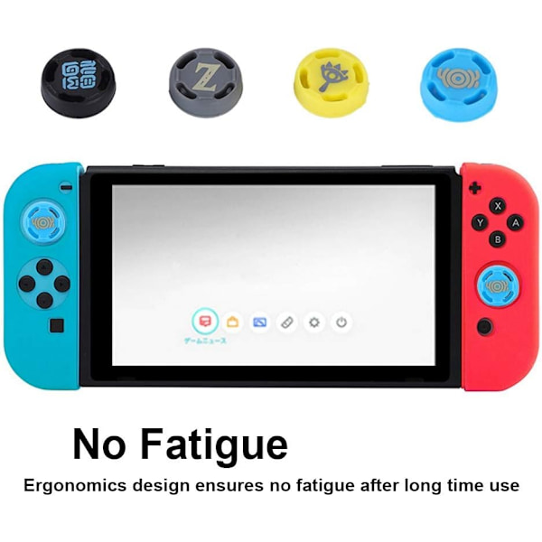 för Nintendo Switch Joystick Caps för Nintendo Switch Silikon Cap Silikon Anti Slip Ersättning Joystick Silikon Cover Caps Tumgrepp för