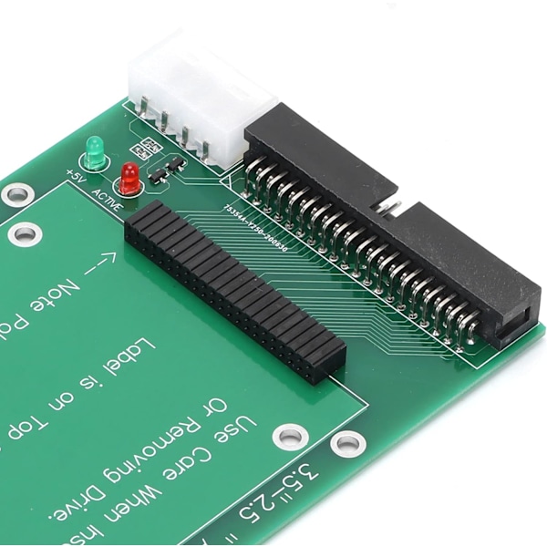 44 IDE till 40 stifts adapter PCB Adapter IDE till Pata Antibackinsert Design Widely Application Port Conversion Board för säkerhetskopiering av data