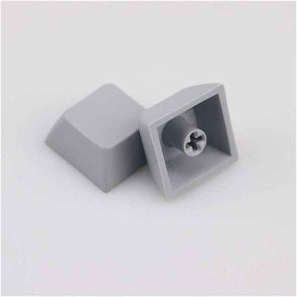 Pbt Keycap XDA 1u Mixed Color Grey Keycaps för switchar Gaming Mekaniskt tangentbord (axelkropp: 12 st, färg: grå)