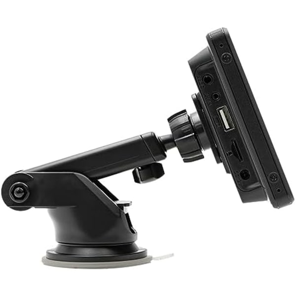 10.26 Bilpekskärm med knappar, trådlös CarPlay, Android Car, Bärbar bilradio, Bluetooth MP5, Lätt att använda, Svart