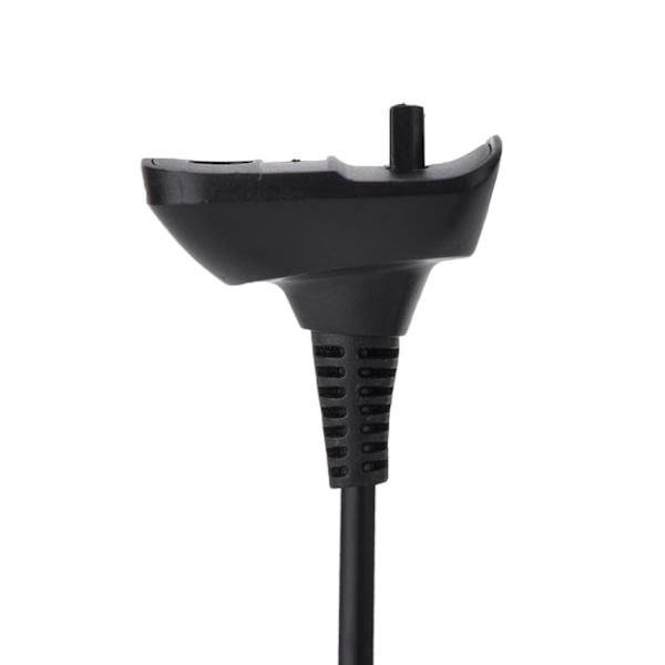 Laddningskabel USB laddare i ren koppar för Microsoft för Xbox 360 trådlös handkontroll USB -laddare Snabbladdningskabel (Vit) (svart)