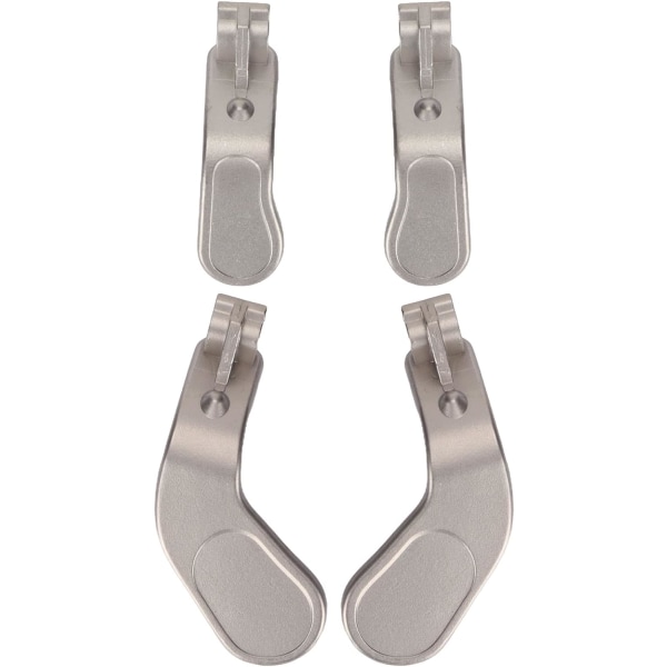 Controller Paddle Controller Paddel Rostfritt stål Silver Controller Paddlar Rostfritt stål Ersättningskontroll Tillbehör för Xbox One Elite