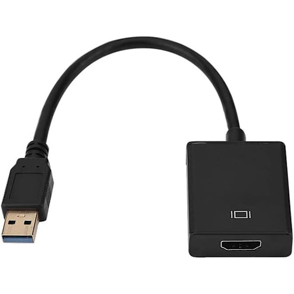 Plastic USB 3.0 till Vedio extern adapter konverterare överföringskabel för pc/laptop/hdtv Vedio adapterkabel för bärbar dator