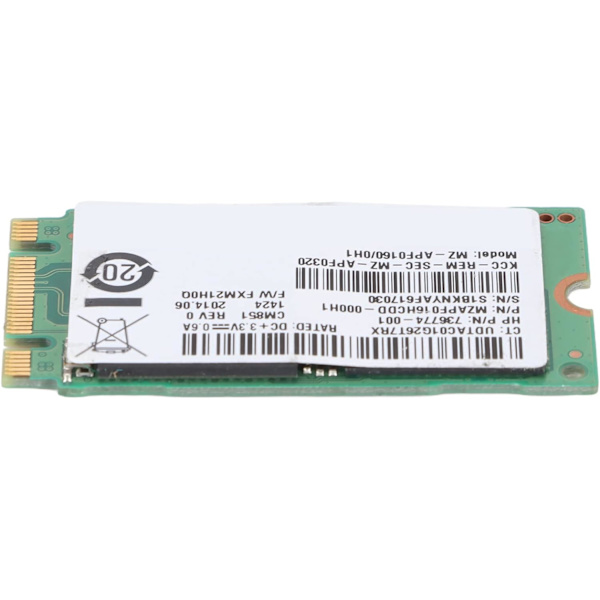 Hårddisk Ssd 16 Gb Pcb Hårddisk 16 Gb M.2 2242 Largeacity Design Stark prestanda Datortillbehör 16 Gb Ssd Drive