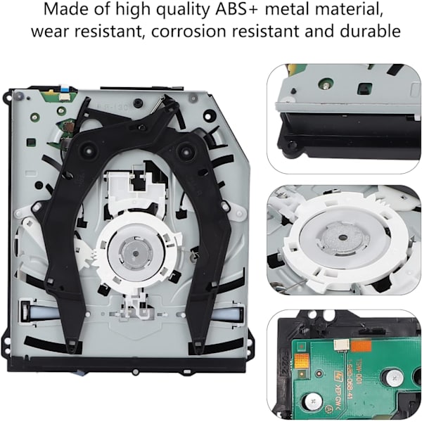 Ps4 Cuh 1216A Disc Drive Ps4 Disk Drive Replacement Abs+Metal För Ps4 1200 DVD Drive Professionell Optisk Drive Replacement Repair Part For Ps4