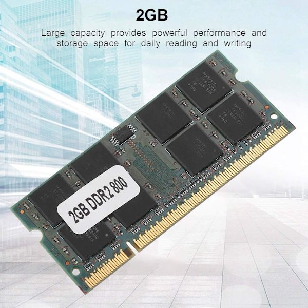 Pc2 6400S 666 4G Pc2 6400S 6400S 666 12 A0 Ddr2 2G 800Mhz För Pc2 6400 Notebook Fullt Cfor OMPatible Memory För Intel Amd 200Pin