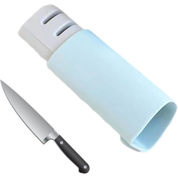 Snabbpolerande vässare | V-Shape teleskopskärare Bestickslipare | Matlagningsförnödenheter för kockskärare, urbeningsfräs, frukt