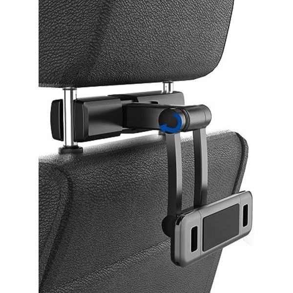 Auto-Rück säte huvudstöd telefonhållare, stretchig surfplatta hållare för att watch på videor i bilen svart