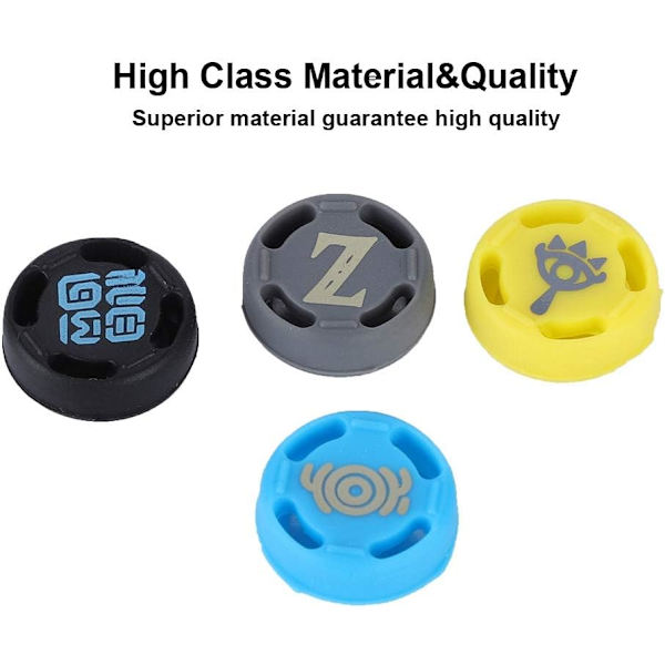 för Nintendo Switch Joystick Caps för Nintendo Switch Silikon Cap Silikon Anti Slip Ersättning Joystick Silikon Cover Caps Tumgrepp för