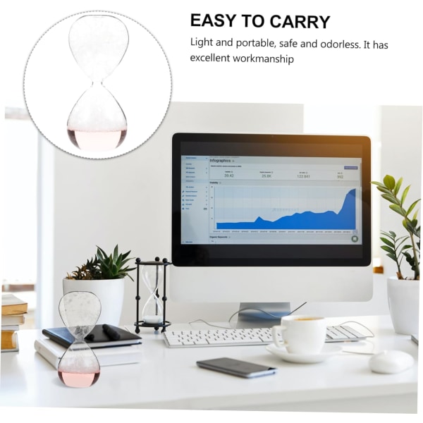 Timglas Asmr Stuff Ooze Tube Sandglas Klocka för rörelse Timglas Timer för Kristalldekor Påskleksaker Timer Bubble Mini Blandad Vätska Utomhus Barn