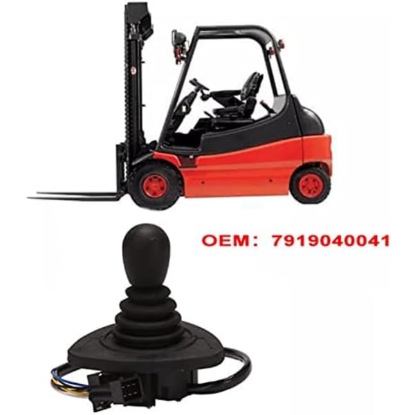 Häftare Control Central Joystick Control Cross Spak för Linde Gaffeltruck 7919040041 svart