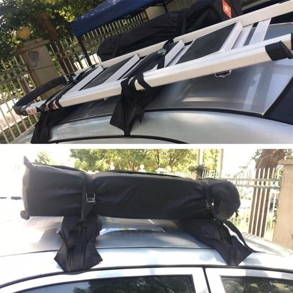takkorg Universal Bil Takräcke Fordon Mjuk ram Bagagehållare Vikbar Bagagehållare Last 60 kg Bagage Bil Takstång