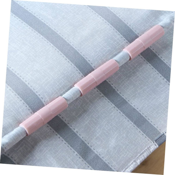 10 st Ark Anti-Slip Clips Fixed Spännen Quilt Fixture Rosa